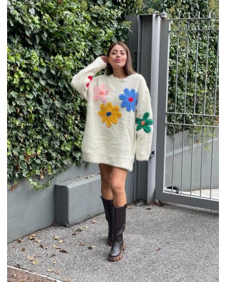 Maglione flowers