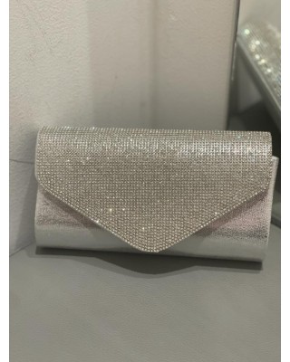 Pochette piccola con strass