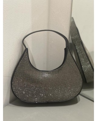 Borsa a mano strass