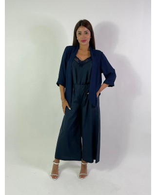 Cardigan misto lino cotone