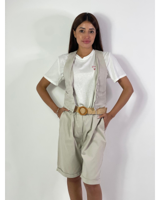 Gilet colour in jeans