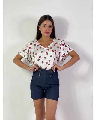 Shorts con i bottoni