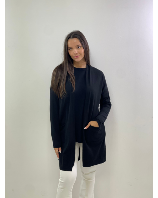 Cardigan classic con tasche