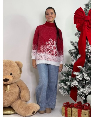 Maglione fiocco di neve