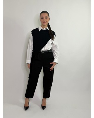 Gilet asimetrico