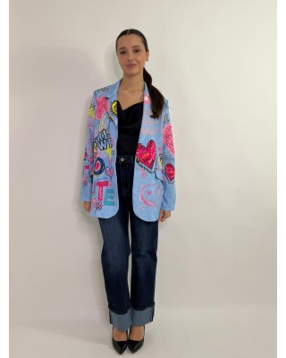 Jeans a palazzo scuro