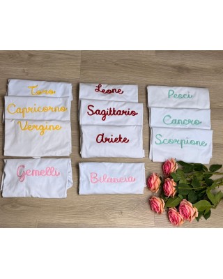 T-shirt segni zodiacali Lumina