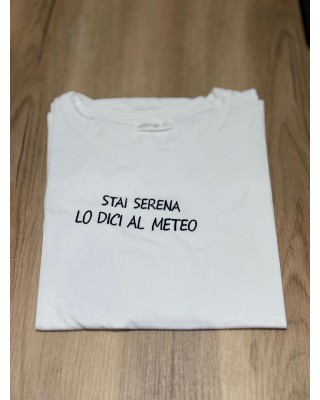 T-shirt con scritte 1.0