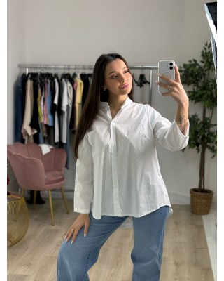 Camicia bianca cristallina