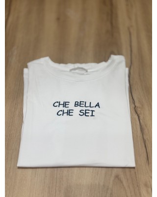 T-shirt con scritte 2.0
