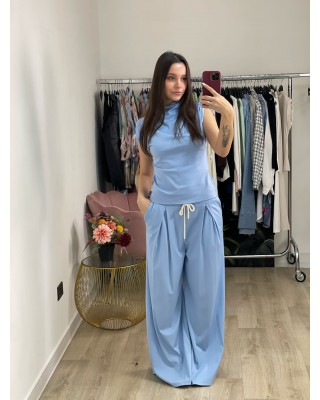 Pantalone tuta a palazzo